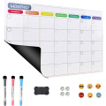 Logo personnalisé Promotionnel Small Efface Board Dry Calendar Magned Sheet Magred Adhesive Magnetic Fridge Blanc White